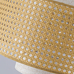 Торшер с декоративным поясом из плетеного бамбука Biuloggicu варинант исполнения - 6 | Loft Concept в Казани