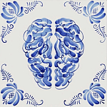 Плитка с узором Мозг варинант исполнения - 2 | Loft Concept в Казани