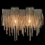 Бра с металлическими дугами и цепочками 33 см Atlantis Chain варинант исполнения - 4 | Loft Concept в Казани