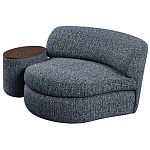 Кушетка со столиком Ulysses варинант исполнения - 1 | Loft Concept в Казани