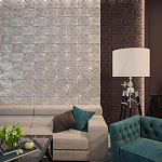 Гипсовая 3D панель с принтографией PM-37 варинант исполнения - 2 | Loft Concept в Казани