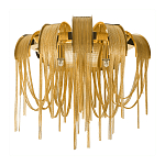 Бра с металиическими цепочками и дугообразными элементами Atlantis Chain варинант исполнения - 7 | Loft Concept в Казани