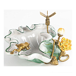 Чаша фигурная с обитателями леса и цветами Eden Garden варинант исполнения - 5 | Loft Concept в Казани