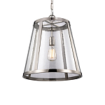 Подвесной светильник с прозрачным коническим стеклянным плафоном в современном стиле Feiss варинант исполнения - 1 | Loft Concept в Казани