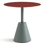 Стол для сада из стали Round Steel варинант исполнения - 2 | Loft Concept в Казани