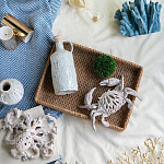 Статуэтка краб с детализированной текстурой в белом цвете Marine Accessories варинант исполнения - 7 | Loft Concept в Казани