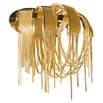 Бра с металиическими цепочками и дугообразными элементами Atlantis Chain варинант исполнения - 11 | Loft Concept в Казани