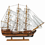 Декоративная модель деревянного парусника With The low варинант исполнения - 1 | Loft Concept в Казани