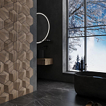 Гипсовая 3D панель с принтографией PM-30 варинант исполнения - 2 | Loft Concept в Казани