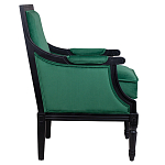 Кресло Harry Armchair black and green velour варинант исполнения - 2 | Loft Concept в Казани