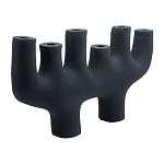 Подсвечник алюминиевый черный Ember варинант исполнения - 2 | Loft Concept в Казани