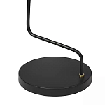 Торшер на изогнутом основании в сочетании черного и золотистого цвета Stable Base варинант исполнения - 4 | Loft Concept в Казани