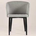 Мягкое кресло на металлических ножках Shaggy Grey варинант исполнения - 3 | Loft Concept в Казани