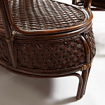 Комплект обеденный из ротанга Eloise grand варинант исполнения - 12 | Loft Concept в Казани