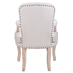 Кресло Aubrey Classical Armchair beige flax варинант исполнения - 3 | Loft Concept в Казани