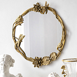 Настенное зеркало в бронзовой раме Eden Garden варинант исполнения - 4 | Loft Concept в Казани