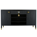 Комод-буфет Elsa Dreams Black с открытыми полками   варинант исполнения - 8 | Loft Concept в Казани