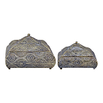 Набор из двух шкатулок с эффектом патинирования Austronesian Caskets варинант исполнения - 1 | Loft Concept в Казани