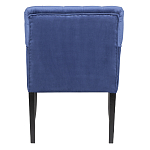 Кресло Addison Chic Armchair deep blue velour варинант исполнения - 3 | Loft Concept в Казани