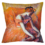 Подушка декоративная Балерина Impressionism in Art варинант исполнения - 1 | Loft Concept в Казани