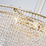 Люстра многоярусная с каскадами кристаллов Crystal Rains варинант исполнения - 5 | Loft Concept в Казани