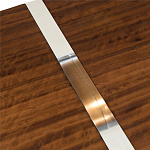 Консоль прямоугольная с выдвижным ящиком на прозрачных ножках Hitchcock варинант исполнения - 3 | Loft Concept в Казани