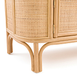 ТВ-тумба из плетеного ротанга Simone Rattan TV Stand варинант исполнения - 5 | Loft Concept в Казани