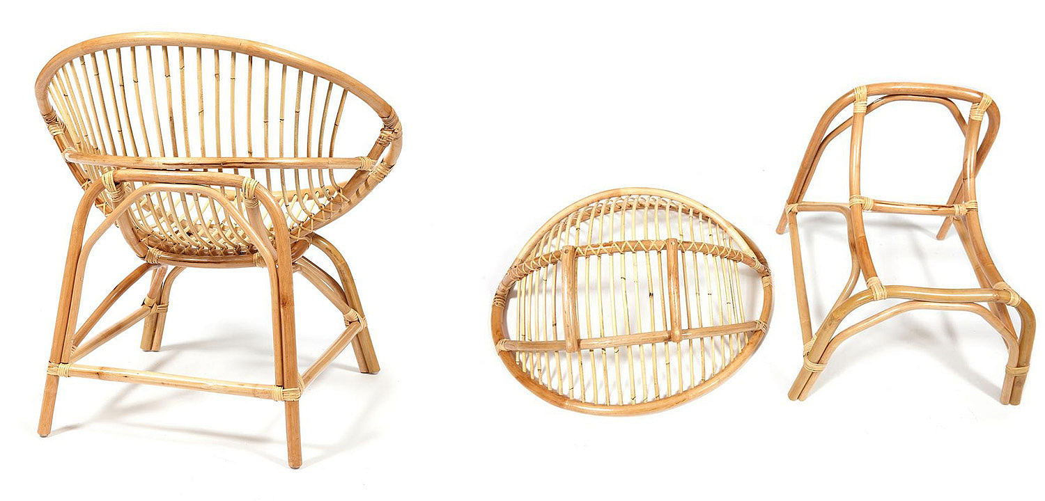 Кресло Rattan Wicker Chair - Loft-Concept в Казани