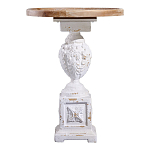 Приставной столик с резным античным узором Antique Engraving варинант исполнения - 2 | Loft Concept в Казани