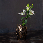 Ваза «Золотая» варинант исполнения - 2 | Loft Concept в Казани