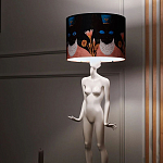 Настольная лампа с абажуром Cretto Mir варинант исполнения - 9 | Loft Concept в Казани