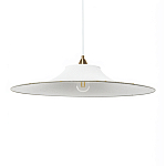 Подвесной вязаный белый светильник «Токио»  варинант исполнения - 1 | Loft Concept в Казани