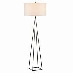 Торшер с основанием конической формы и тканевым абажуром Unusual варинант исполнения - 1 | Loft Concept в Казани