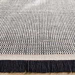 Ковер Woven from Wool с бахромой по краям варинант исполнения - 4 | Loft Concept в Казани