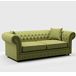 Мебельная ткань Шенилл светло-зеленый цвет 142 см T4-51 варинант исполнения - 4 | Loft Concept в Казани