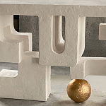 Консоль природной формы White Sirius Console варинант исполнения - 1 | Loft Concept в Казани