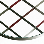 Дизайнерский круглый кофейный стол со стеклянной столешницей Gio Ponti D.555.1 Coffee Table варинант исполнения - 4 | Loft Concept в Казани