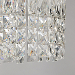 Потолочный светильник круглый с прозрачными подвесками Lunet варинант исполнения - 14 | Loft Concept в Казани