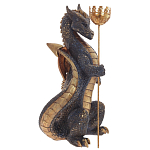 Подсвечник в виде дракона Dragon Candlestick Red Gold Blue Green варинант исполнения - 3 | Loft Concept в Казани