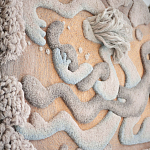 Тканый вручную монументальный настенный гобелен Soft Inception варинант исполнения - 2 | Loft Concept в Казани