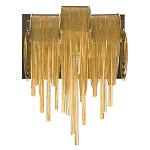 Бра с перфорированными металлическими дугами и цепочками 22 см Atlantis Chain варинант исполнения - 3 | Loft Concept в Казани