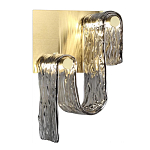 Бра волнистой формы из фактурного стекла Wave варинант исполнения - 2 | Loft Concept в Казани