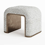 Пуф Forli с элегантной латунной вставкой варинант исполнения - 1 | Loft Concept в Казани