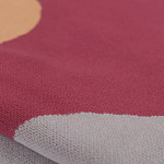 Плед из хлопка с абстрактным принтом Elysian Flow Ember варинант исполнения - 4 | Loft Concept в Казани