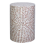 Столик с инкрустацией с перламутровым узором Jean Pink варинант исполнения - 1 | Loft Concept в Казани