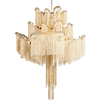 Люстра металлическая Rain of metal варинант исполнения - 1 | Loft Concept в Казани