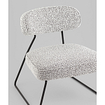 Кресло лаунж Kate букле серый варинант исполнения - 2 | Loft Concept в Казани