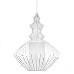 Подвесной светильник Wire Dream Pendant 2 Белый варинант исполнения - 3 | Loft Concept в Казани