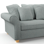 Мебельная ткань Шенилл голубой цвет 138 см T4-20 варинант исполнения - 9 | Loft Concept в Казани