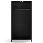 Шкаф черный Silva Black Cabinet варинант исполнения - 4 | Loft Concept в Казани